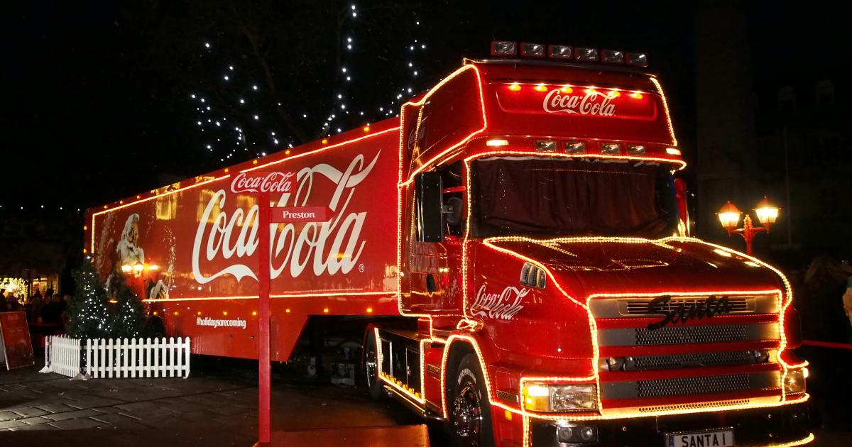 Glædelig jul Coca Cola fejrer årstiden med helt ny smag